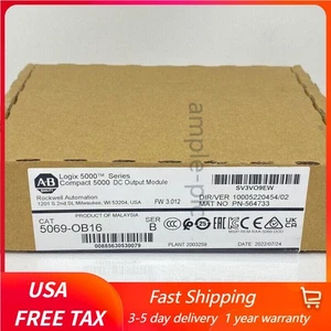 NEW Sealed Allen-Bradley 5069-OB16 Compact 5000 DC Output Module US Free Tax - Picture 1 of 3