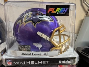Jamal Lewis Baltimore Ravens handsigniert signed Flash Mini Helm Coa - Bild 1 von 3