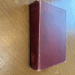 ANTIKE GESCHICHTE DER GESCHICHTSPHILOSOPHIE VON ROBERT FLINT SCRIBNERS 1894 HC - Bild 1 von 5