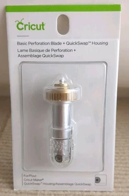 Cricut 2006704 Basic Perforation Blade + QuickSwap Housing For Circuit Maker NEW - Изображение 1 из 3