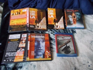 4 DVD, Blu-ray LOT, 3 NEW, Inglorious Basterds, Breakdown, To Live & Die in LA, - Bild 1 von 18