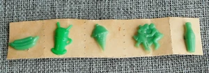Lot of Antique Vtg Plastic Goofy Buttons Soda Shop Diner~#023-O - Picture 1 of 4
