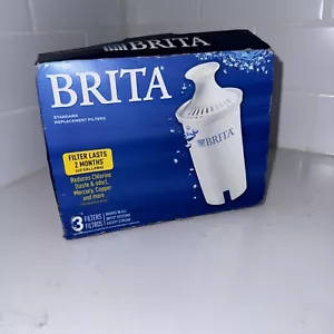 Brita Water Pitcher Replacement Filters 35503 - 3 Filters - Picture 1 of 3