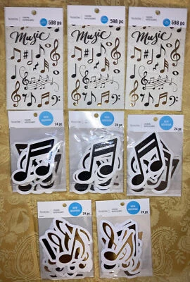 45 libros de pegatinas temáticas musicales recuerdos, paquetes troquelados, paquetes de pegatinas Foto 1 de 3