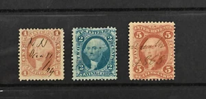 USA Scott # R4C R11C R28C F-VF Used BOB Playing Cards Stamps US Cat $64 - Picture 1 of 2