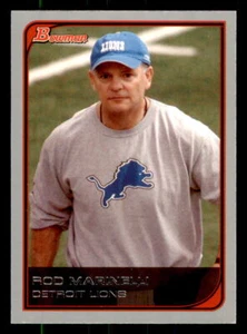 2006 Bowman #10 Rod Marinelli Detroit Lions - Picture 1 of 2