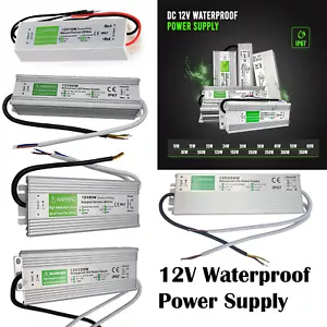 Transformador de fuente de alimentación regulada conmutación controlador LED FUENTE DE ALIMENTACIÓN 12V 10W-350W Reino Unido - Imagen 1 de 69