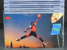 1985 Nike Michael Jordan Promo Card Bulls (B)