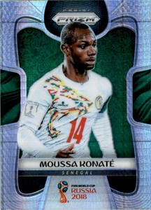 2018 Panini Prizm World Cup Prizms Hyper #280 Moussa Konate