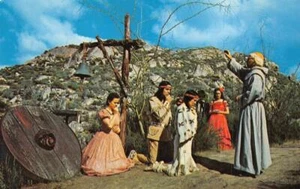 RAMONA OUTDOOR PAGEANT Father Salvedierra Hemet, CA c1950s Vintage Postcard - Picture 1 of 1