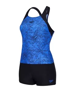 Speedo Damen-Tankini mit Ausleger Allover - Bild 1 von 4