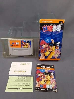 NINTENDO SUPER FAMICOM SFC Yu Yu Hakusho Japanese Version Boxed - Image 1 of 4