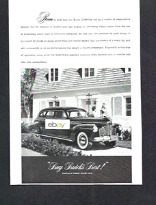 BUICK AUTO 1941 BUY BUICK'S BEST! BUICK 4 TÜREN LIMITIERTE GAS SPARANZEIGE - Bild 1 von 1