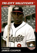 2004 Tri-City ValleyCats Choice #10 James Cooper Cullen Louisiana Baseball Card