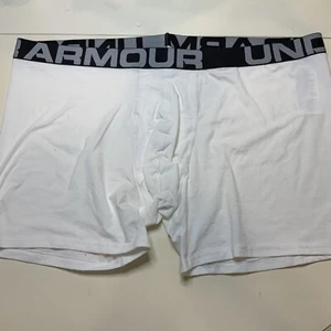NWOT Mens Under Armor Boxer Briefs White 4XL - Picture 1 of 4