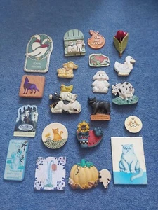 Animal Fridge Magnets Farm Cats Fruit Birds Flower Sheep big apple - Picture 1 of 6