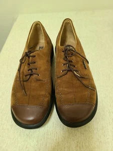 Mephisto Mobils braun Wildleder Leder Damen Spitze Derby Größe US 8 EUR 5,5 - Bild 1 von 8