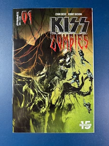 KISS Zombies #1 Dynamite Comics 2019 NM Band Music Sayger Cover B - Picture 1 of 3