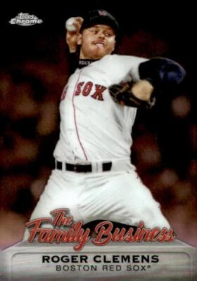 2019 Topps Chrome Update #FBC-6 Roger Clemens The Family Business - Image 1 of 2