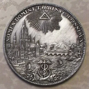 Frankfurt am Main 1772 - AOK Trimm Taler Medaille 1980 - Bild 1 von 2