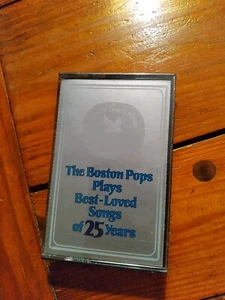 The Boston Pops Plays Best-Loved Songs of 25 Years (Cassette) 1984 - Brand New - Picture 1 of 4