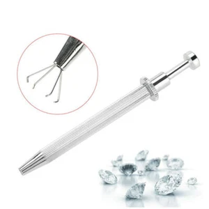 Diamond Gems 4 Claws Prongs DIY Jewelry Pick-Up Tool for Bead & Gem Holder - Picture 1 of 7