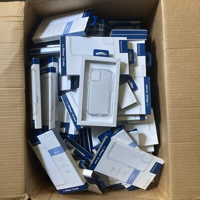 LOTE de 50 fundas rígidas transparentes Insignia para teléfono iPhone 12 Mini NUEVAS Foto 1 de 4