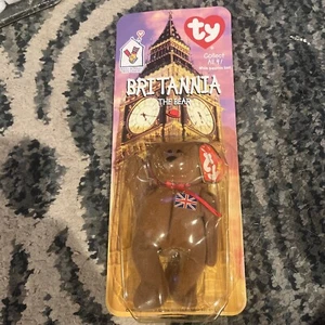 Ty McDonalds Teenie Beanie 1999 Britannia The Bear (sealed��) - Bild 1 von 3