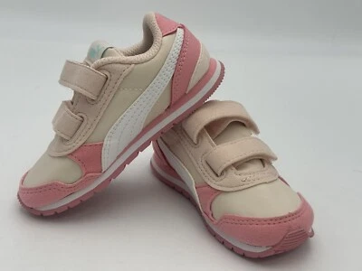 Tenis PUMA Rosa Y Blanco Espuma Suave Talla 7C Niños Gancho N Lazo Cómodos Caminar Foto 1 de 4