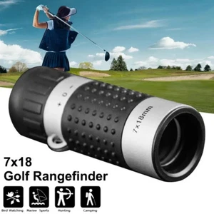 Golf Monocular Rangefinder Distance Meter Finder Binocular Pocket Scope Range - Picture 1 of 13