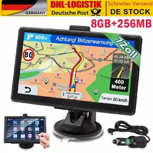 7''Zoll GPS Navi Navigation für Auto LKW PKW Navigationsgerät EU Karte 8GB+256MB - Bild 1 von 22