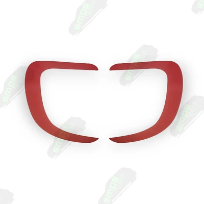 Mini F55 F56 F57 Anteriore Challenge Concept Decal (Rosso Lucido) Aero Kit Jcw - Immagine 1 di 4