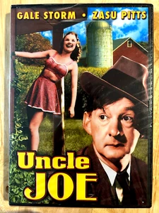 Uncle Joe (1941) (DVD 2006 Black & White) (NEW) Gale Storm, Zasu Pitts - Picture 1 of 2