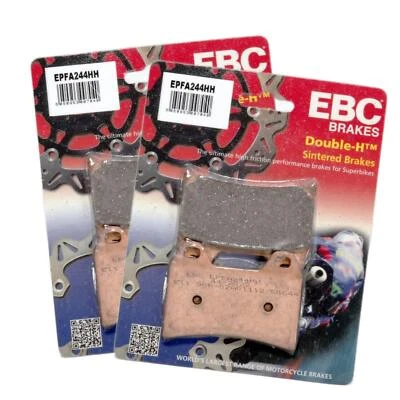 EBC Front EPFA244HHx2 EPFA Extreme Pro Brake Pads Moto Morini Corsaro 1200 05-10 - Image 1 of 2