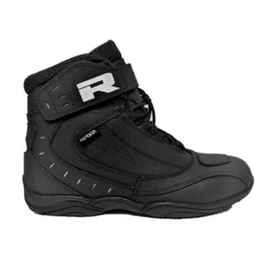 Richa Slick Waterproof Short Paddock Stunt Motorcycle Sport Boots Black Or White - Picture 1 of 7