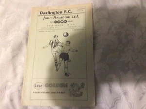 1960/1 DIV 4 DARLINGTON V WORKINGTON 7 - Picture 1 of 1