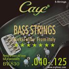 CAYE E Bass Saiten 4/5/6 Stk (Set) String Gauge 045 100 040 125 030 125