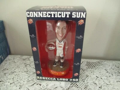 Rebecca Lobo  # 50  Connecticut Sun Bobble Head New Old Stock Free Shipping - Image 1 of 4