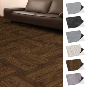 12pcs Self-Adhesive Marble Tiles Floor Tiles Vinyl Flooring DIY Kitchen Bathroom - Picture 1 of 32