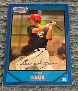 Steven Souza 2007 Bowman Chrome #BDPP35 Draft Picks BLUE Refractor #126/199 - Bild 1 von 2
