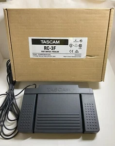 TASCAM RC-3F 3-Way Foot Switch Pedal  Used free shipping from japan - Picture 1 of 8