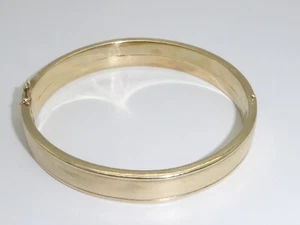 Brazalete de oro amarillo 333 8K ovalado 55 mm x 61 mm 18,72 g 6652 - Imagen 1 de 11