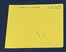 1990s & 2000s Debut Signed Index 3x5 Autograph Cut (you pick from list)