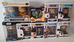 LOT 10 FUNKO POP DORBZ WOBBLERS STAR WARS ASSASSINS CREED MARVEL VALERIAN HULK - Imagen 1 de 1