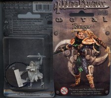 Mage Knight Metal Elemental League Elf Ranger MINT