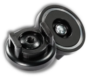 26b Magnetischer Kabelbinder Halterung UV Ganz Schwarz Stck 100 - Bild 1 von 1