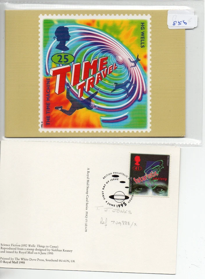 GB - PHQ Cards (856) 1995 Science Fiction - Full set - Used - Back SHS - Image 1 of 1