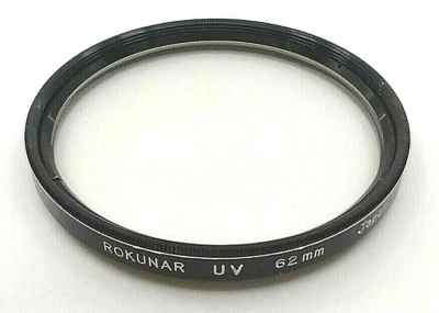 Lens Filter Rokunar UV 62mm Camera Japan Made Photography - Image 1 of 4