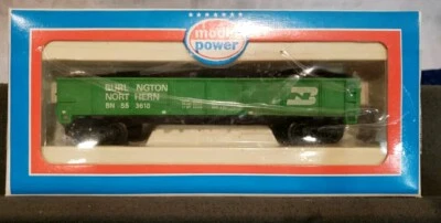 HO Scale, Model Power, 40' STEEL GONDOLA, 9068 BURLINGTON NORTHERN, BN 553618 - Image 1 of 4