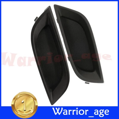 Front LH&RH Side Fog Light Lamp Cover Cap Bezel For 2010 2011 Mazda 3 Unpainted Foto 1 de 4